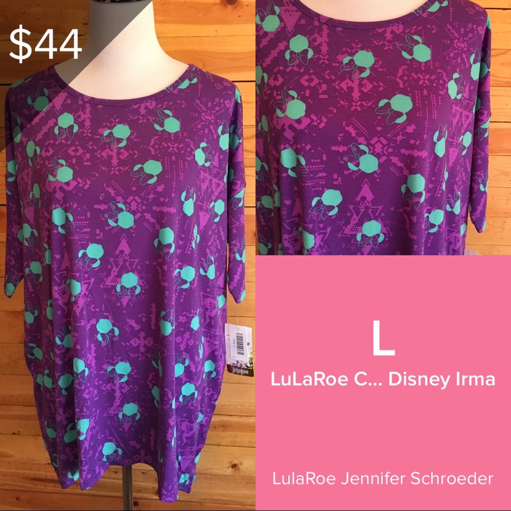 LuLaRoe Disney Irma NWT